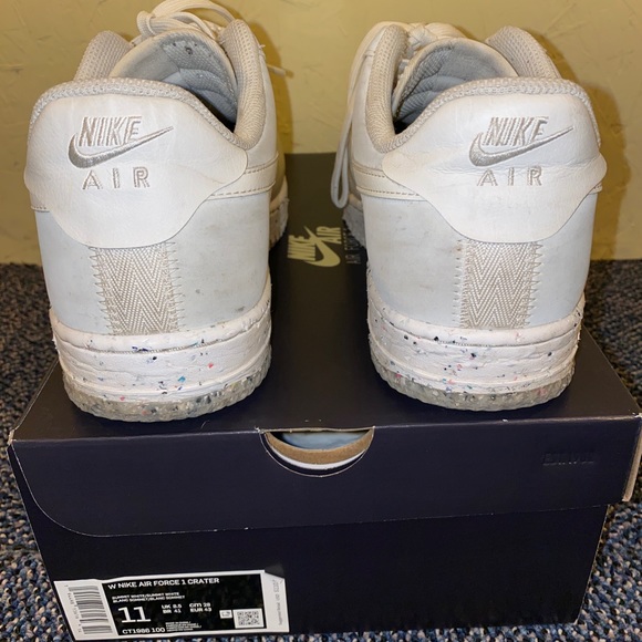 AIR FORCE 1 CRATER Nike off White wz box.unisex.women"s size 11/men's 10 - Picture 8 of 10